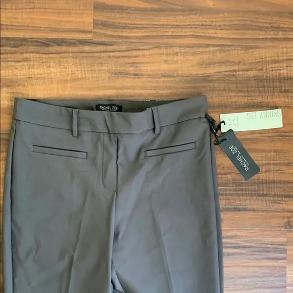 New Rachel Zoe hi-rise slim leg Pull-on pants - Picture 4 of 12